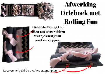 Afwerking driehoek met rolling fun 17