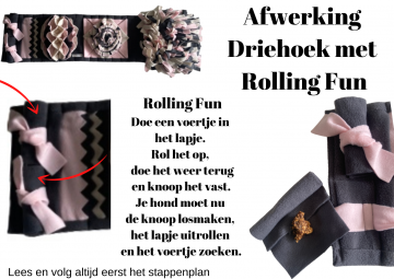 Afwerking driehoek met rolling fun 19
