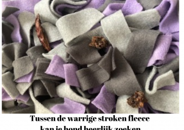 De hele mat is afgewerkt met vakjes dit zorgt voor tientallen extra zoek opties 10