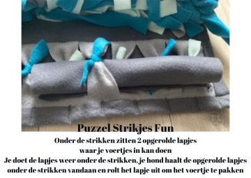 De hele mat is afgewerkt met vakjes dit zorgt voor tientallen extra zoek opties 22