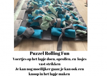 De hele mat is afgewerkt met vakjes dit zorgt voor tientallen extra zoek opties 29