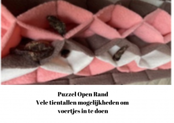 De hele mat is afgewerkt met vakjes dit zorgt voor tientallen extra zoekopties 4