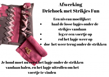 Puzzel wirwar deze puzzel kun je een stuk moeilijker maken door voertjes onder de tientallen knoopjes te doen 3