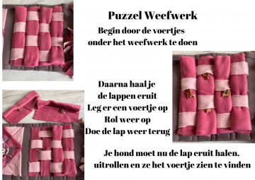 Puzzel wirwar deze puzzel kun je een stuk moeilijker maken door voertjes onder de tientallen knoopjes te doen 4
