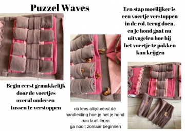Puzzel wirwar deze puzzel kun je een stuk moeilijker maken door voertjes onder de tientallen knoopjes te doen 9