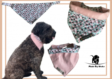 Roze 9g triangle roze groen grijs