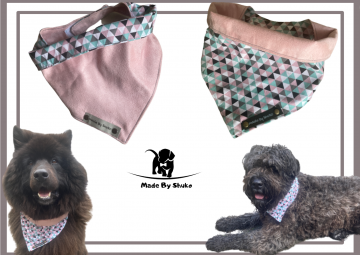 Roze 9j triangle roze groen grijs