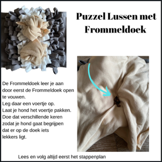 Thumbnailpuzzel lussen met frommeldoek 1 1
