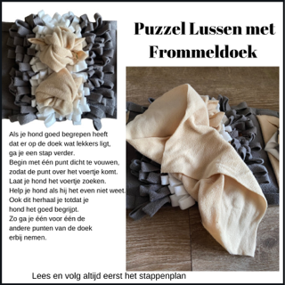 Thumbnailpuzzel lussen met frommeldoek 2
