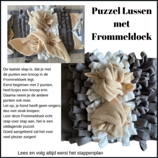 Thumbnailpuzzel lussen met frommeldoek 4 0